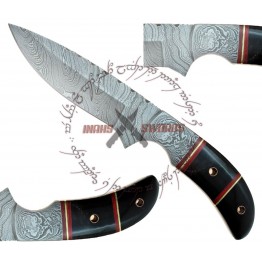 DAMASCUS KNIFE HIGHLY DETAIL VERY SHARP HEAVY DUTY